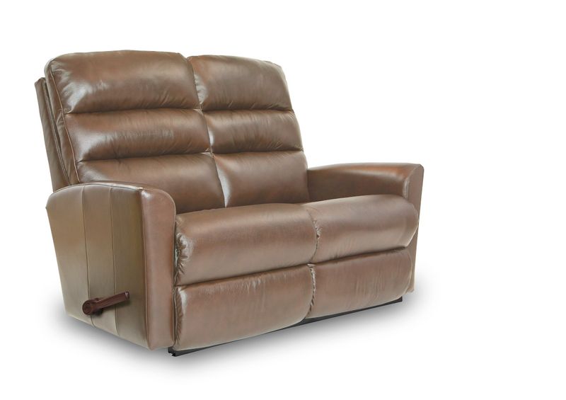 Liam Wall Reclining Loveseat Lota Pebble Leather FD