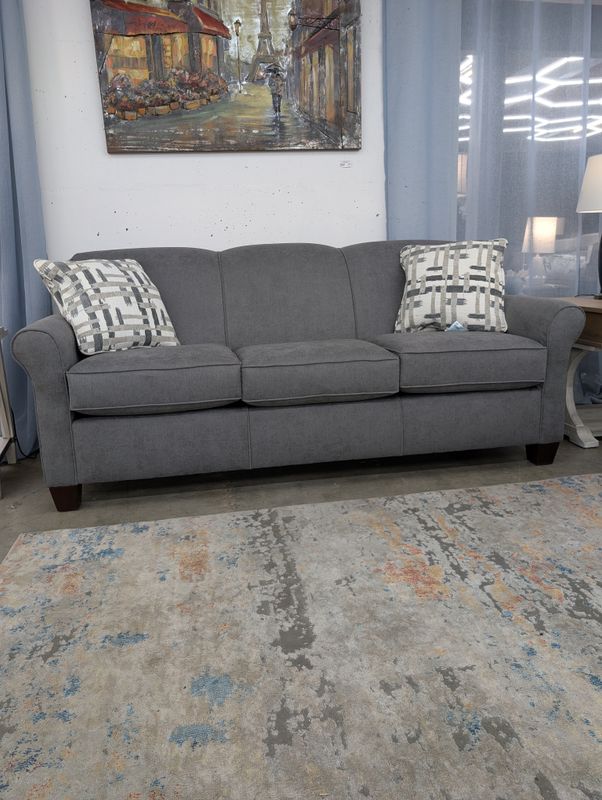 Angie Sofa Mia Slate FD With Frame and Cushion Coil