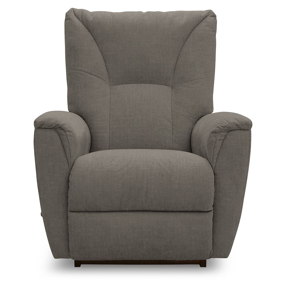 Parsens Power Rocking Recliner With Headrest, Lumbar - Cosdrew Mocha Fabric
