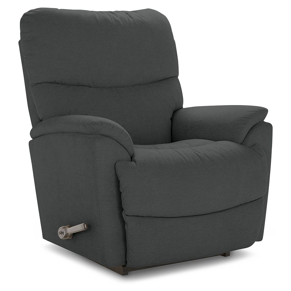 Trouper Rocking Recliner - i-Westvale Charcoal Fabric