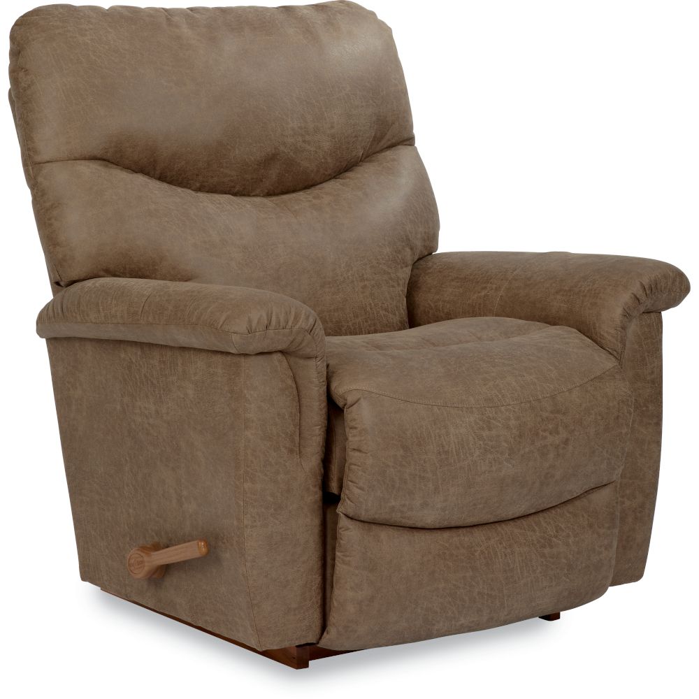 James Rocking Recliner - Palance Silt Fabric FD