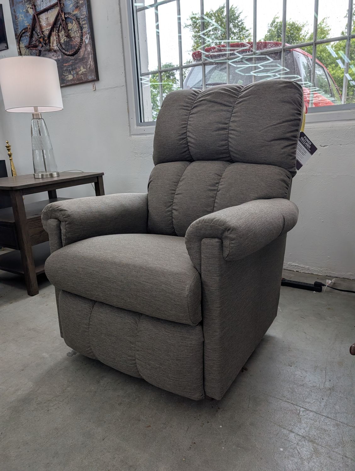 Vail Power Rocker Recliner - Picchu Cocoa Fabric FD