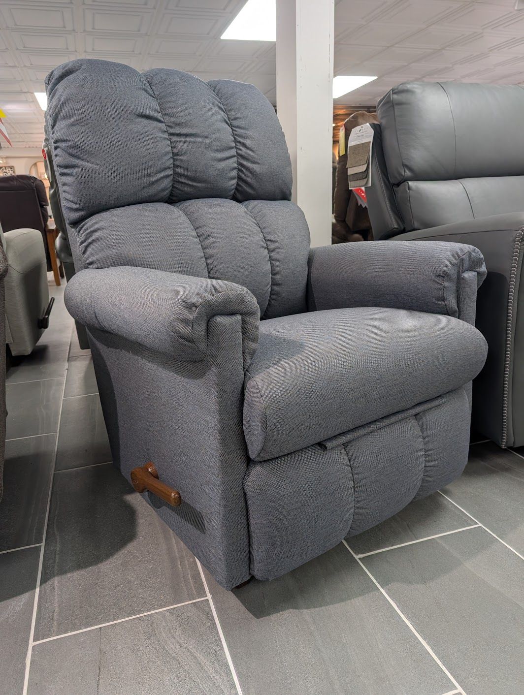 Vail Rocking Recliner - Picchu Navy Fabric FD
