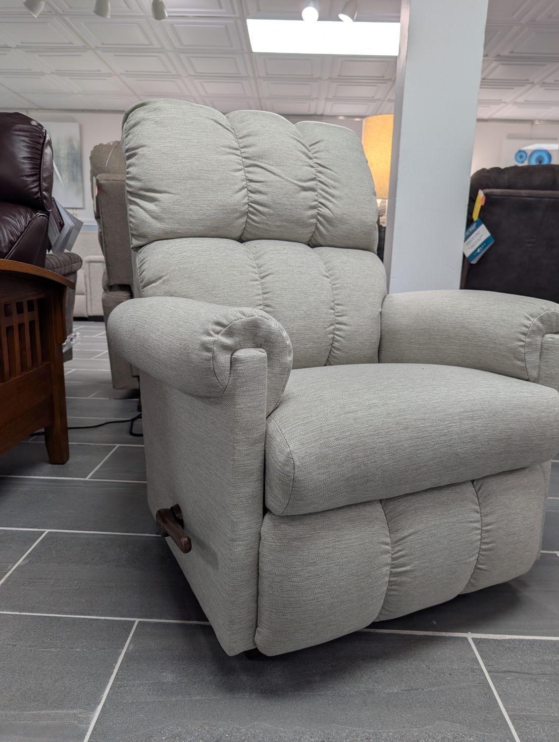 Vail Rocking Recliner - Picchu Flax Fabric FD