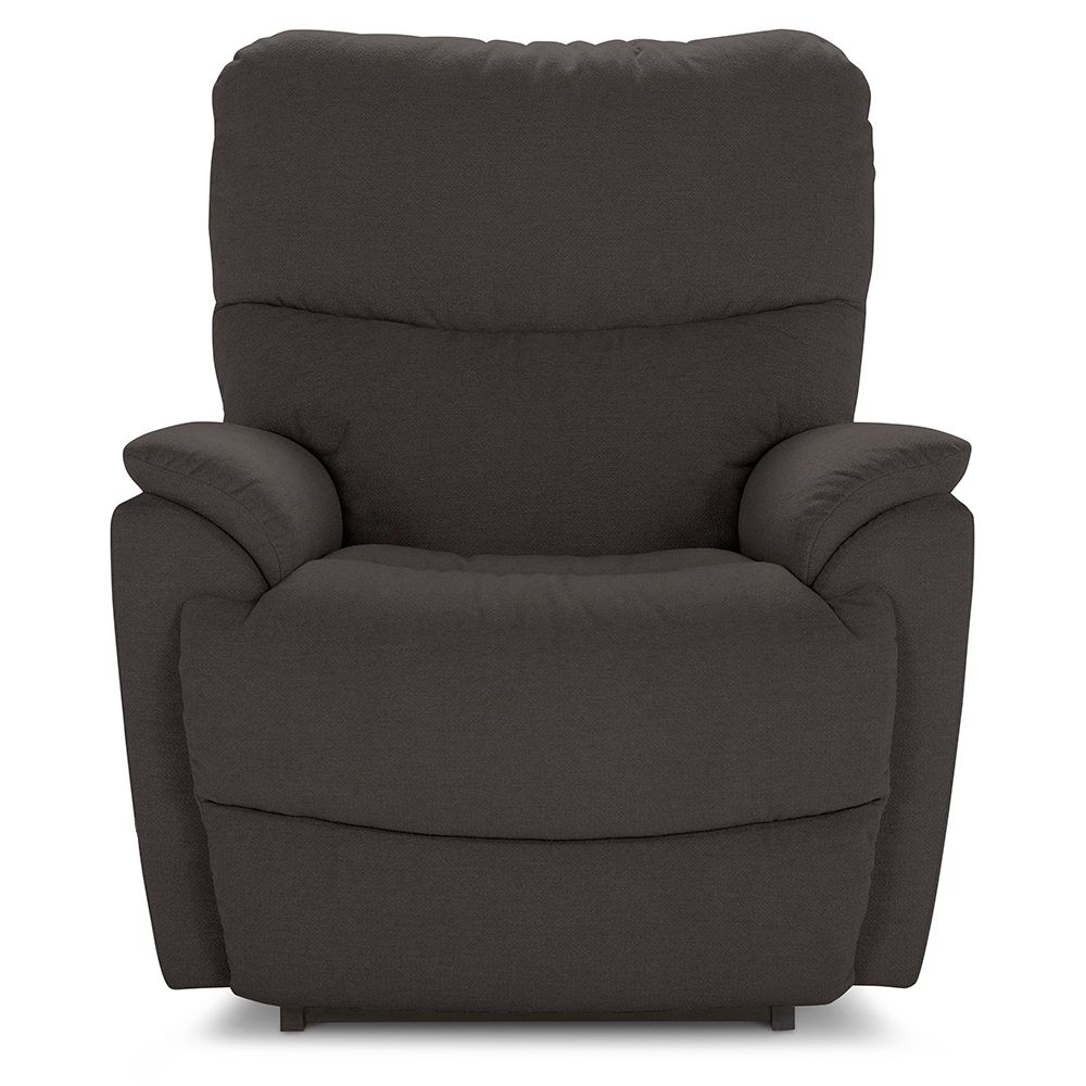 Trouper Power Rocking Recliner With Headrest, Lumbar - i-Westvale Umber Fabric