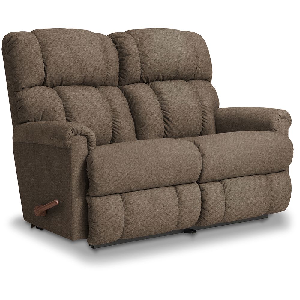 Pinnacle Wall Reclining Loveseat - i-Eugene Cocoa Fabric