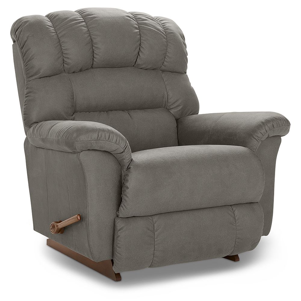 Randell Rocking Recliner - i-Rivers Platinum Fabric