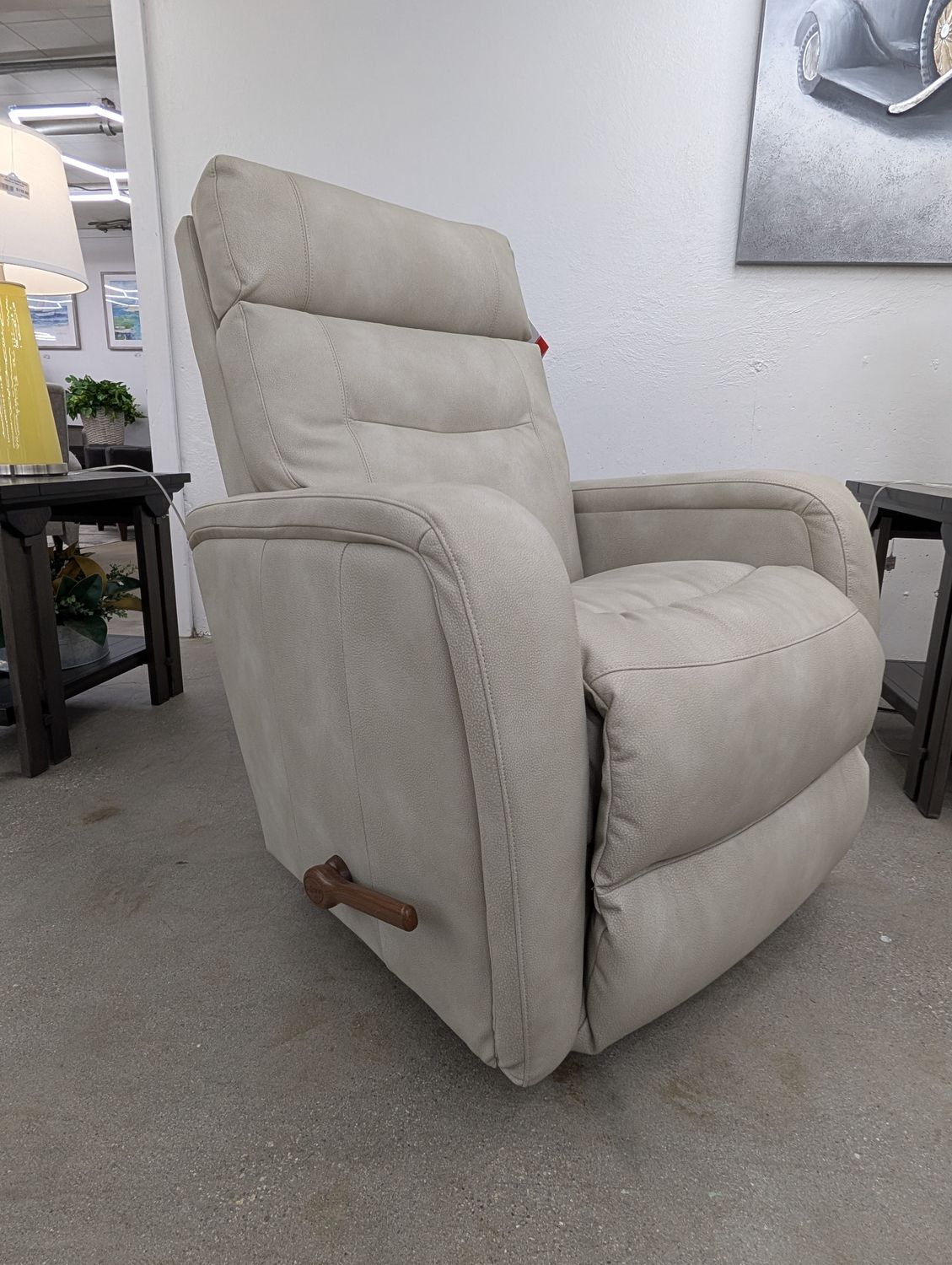 Baron Rocker Recliner Omni Taupe Fabric