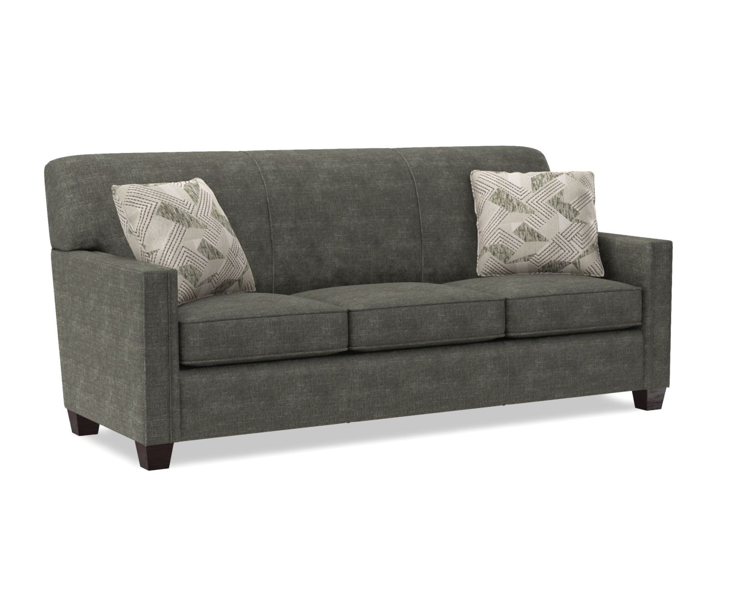 Maeve Sofa Zepher Sage Fabric With Frame &amp; Cushion Coil