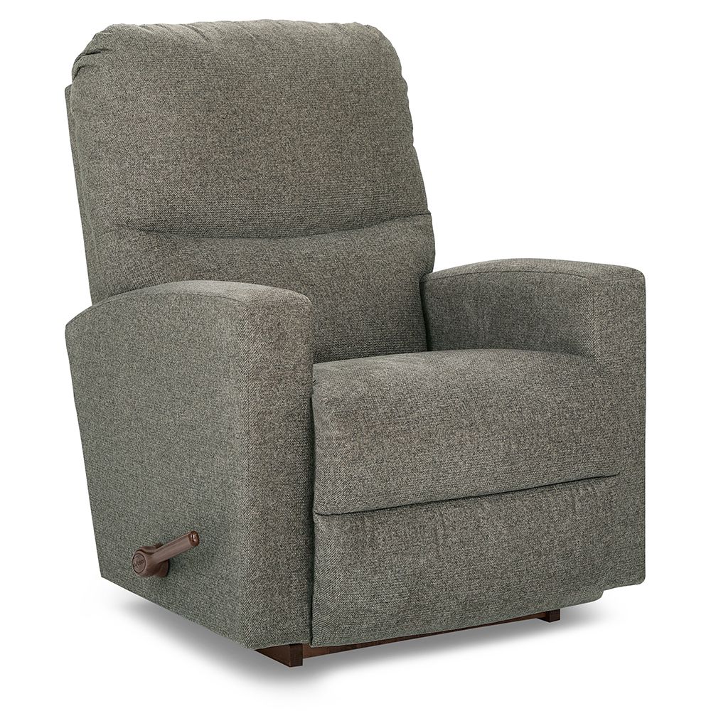 Sherman Rocking Recliner - Axe Slate Fabric