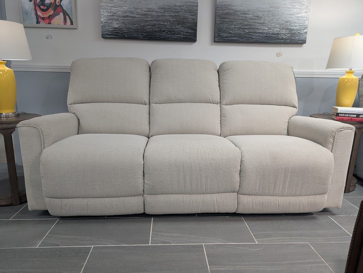 Cade Reclining Sofa - Ross Linen Fabric CLEARANCE