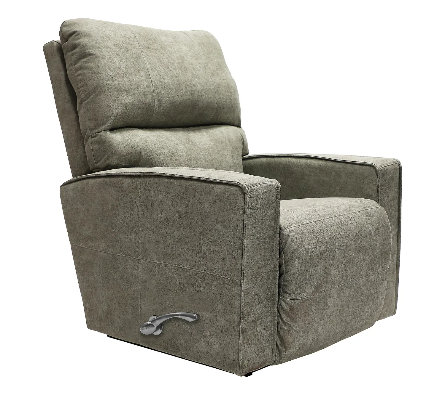 Maddox Rocking Recliner Contour Cushion, Arc Handle - i-Northwest Stucco Fabric