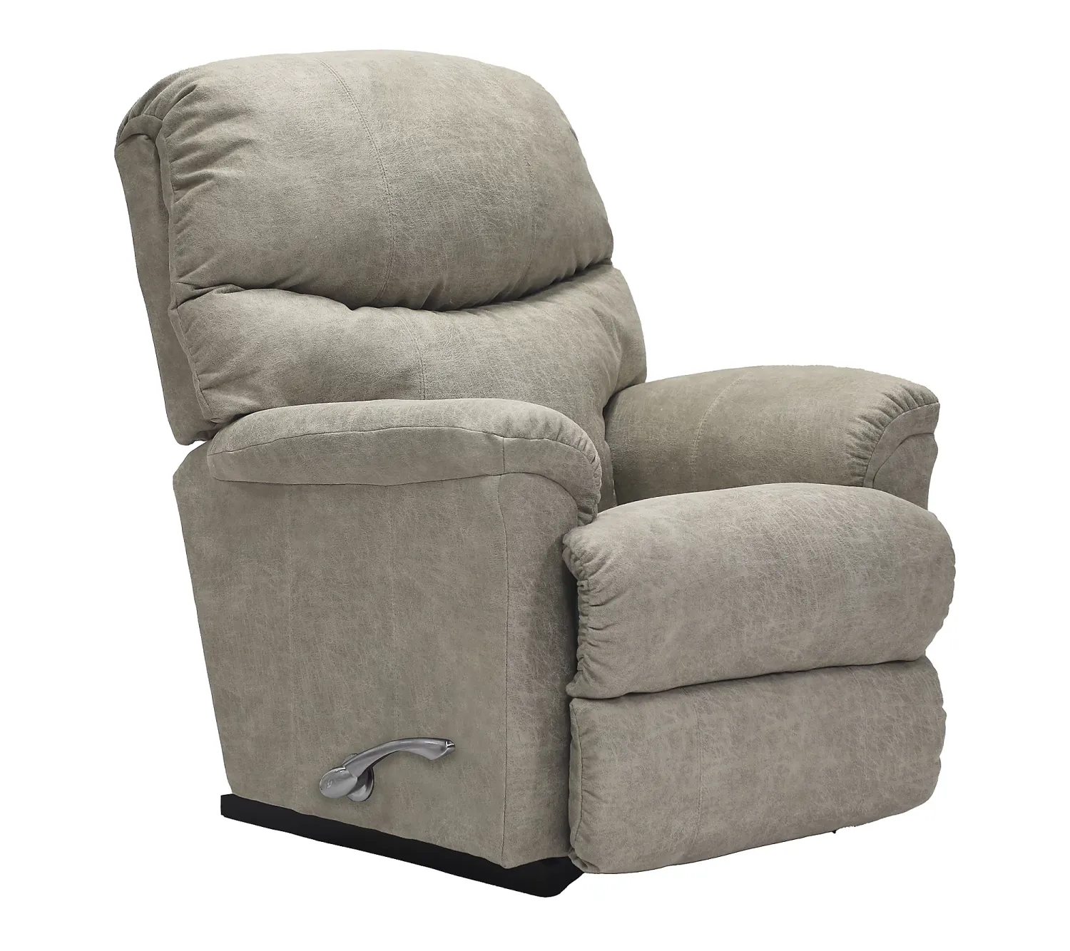 Larsen SD Rocking Recliner Contour Cushion, Arc Handle - i-Northwest Stucco Fabric