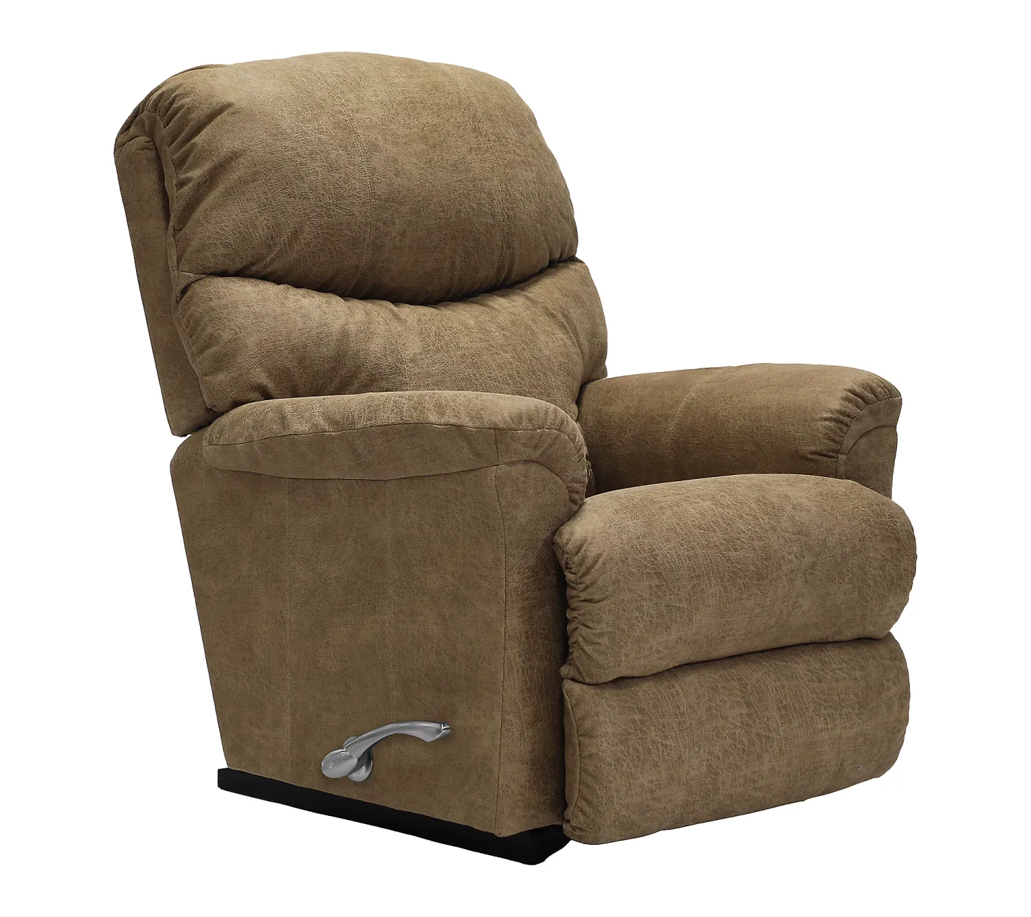Larsen SD Rocking Recliner Contour Cushion, Arc Handle - i-Northwest Camel Fabric