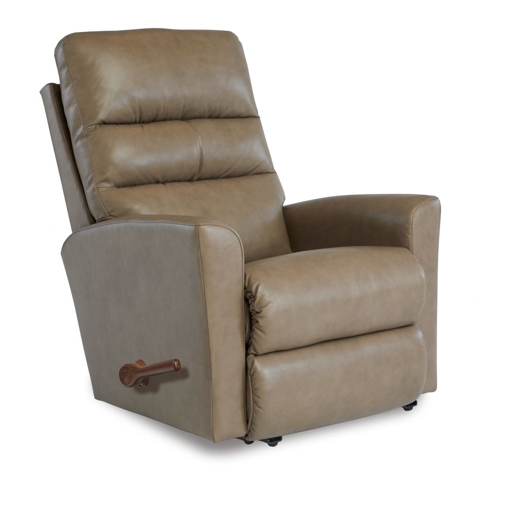 Liam Rocking Recliner Lota Pebble Leather FD