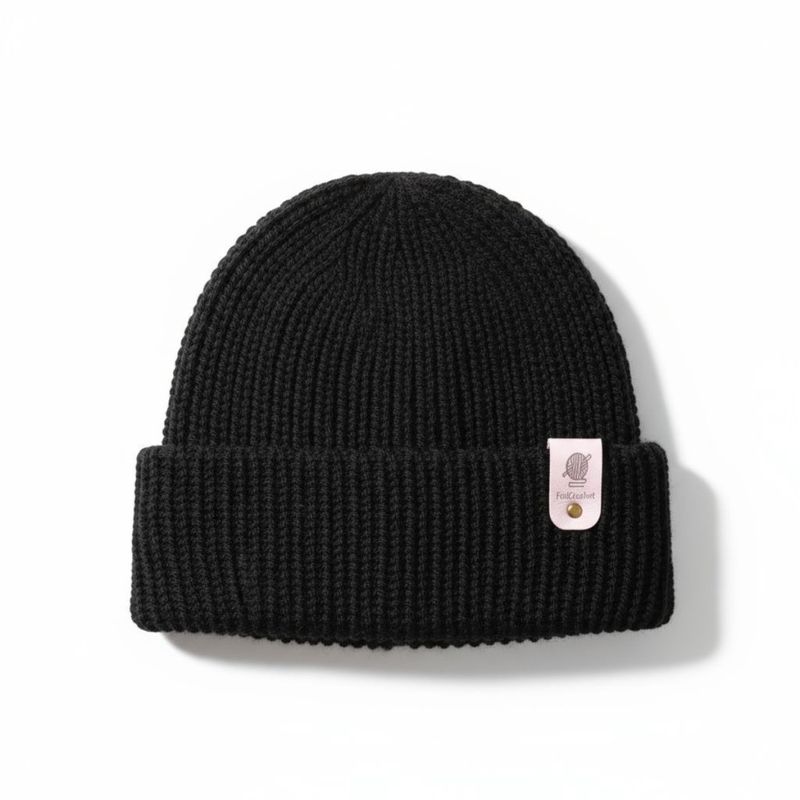 Bonnet Unisex Tricot En Laine