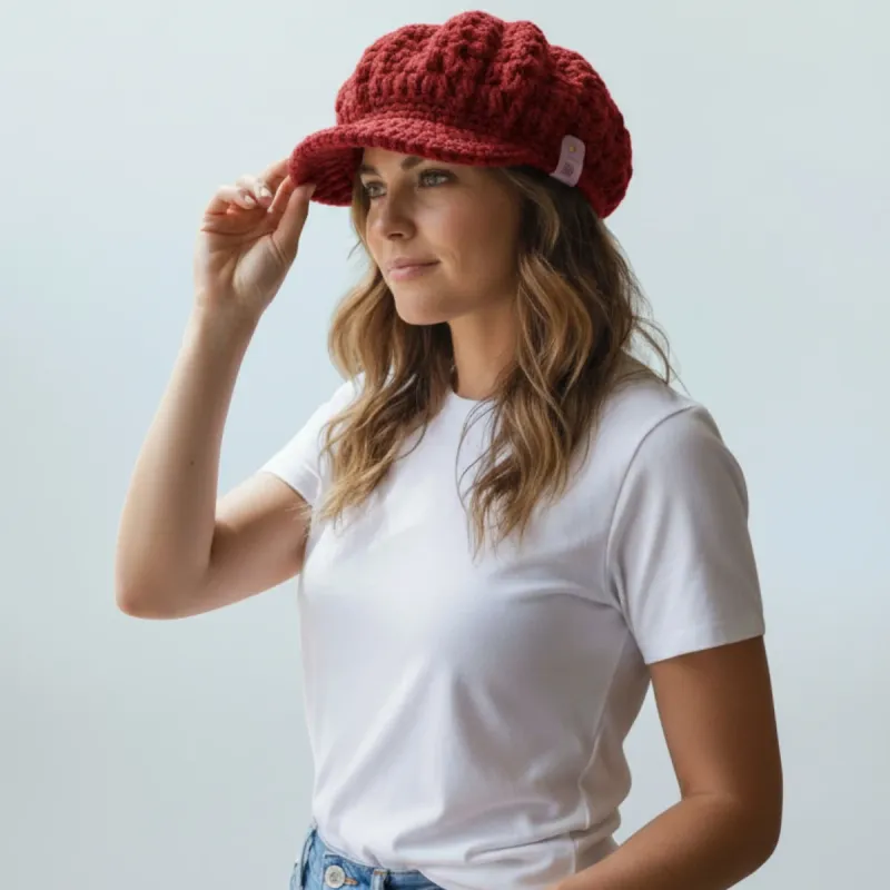 Casquette en crochet artisanale – Fait main