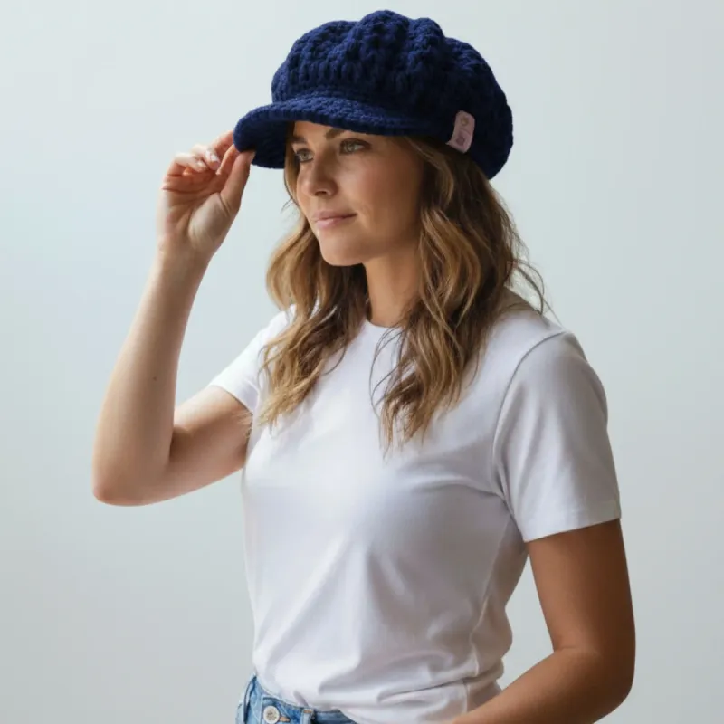 Casquette en crochet artisanale – Faite main