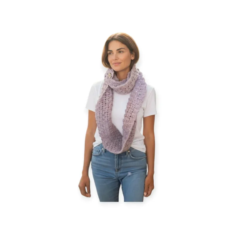 Tour De Cou En Crochet Parme Fait Main