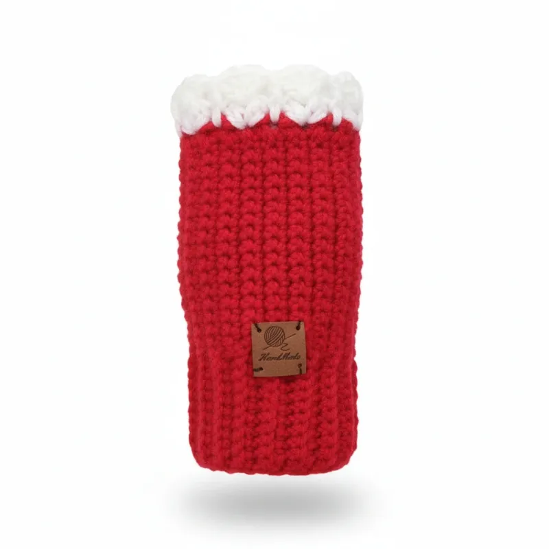 Mitaines en crochet avec bord travaillé – Chic et fait main