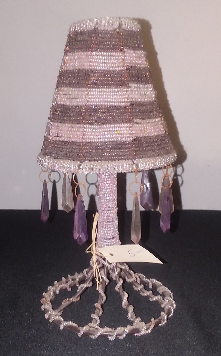 Beaded Candle Lamp