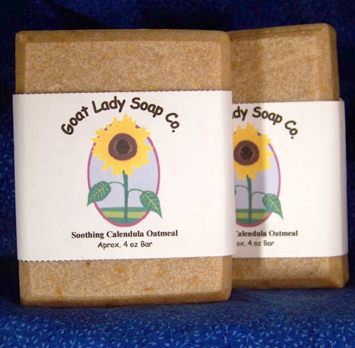 Calendula Oatmeal Soap - 5 oz Bar