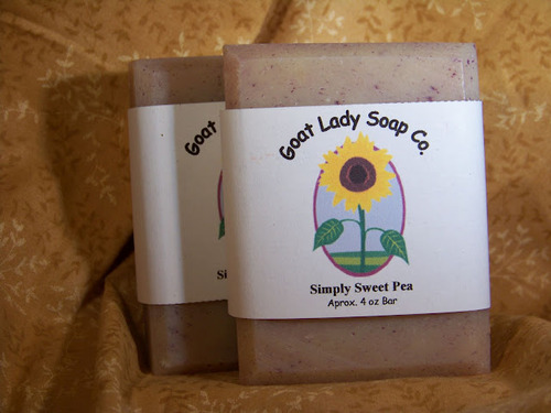 Sweet Pea Tallow w/ Goat Milk 5oz Bar