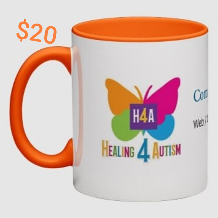 Healing 4 Autism Orange Mug