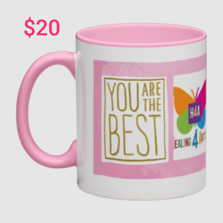 Healing 4 Autism Pink Mug