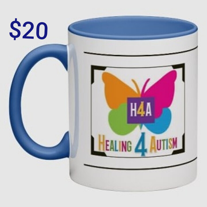 Healing 4 Autism Blue Mug
