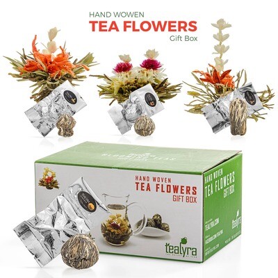 Tea: Tea Flowers Blooming Tea, 12 pcs (TEALYRA)