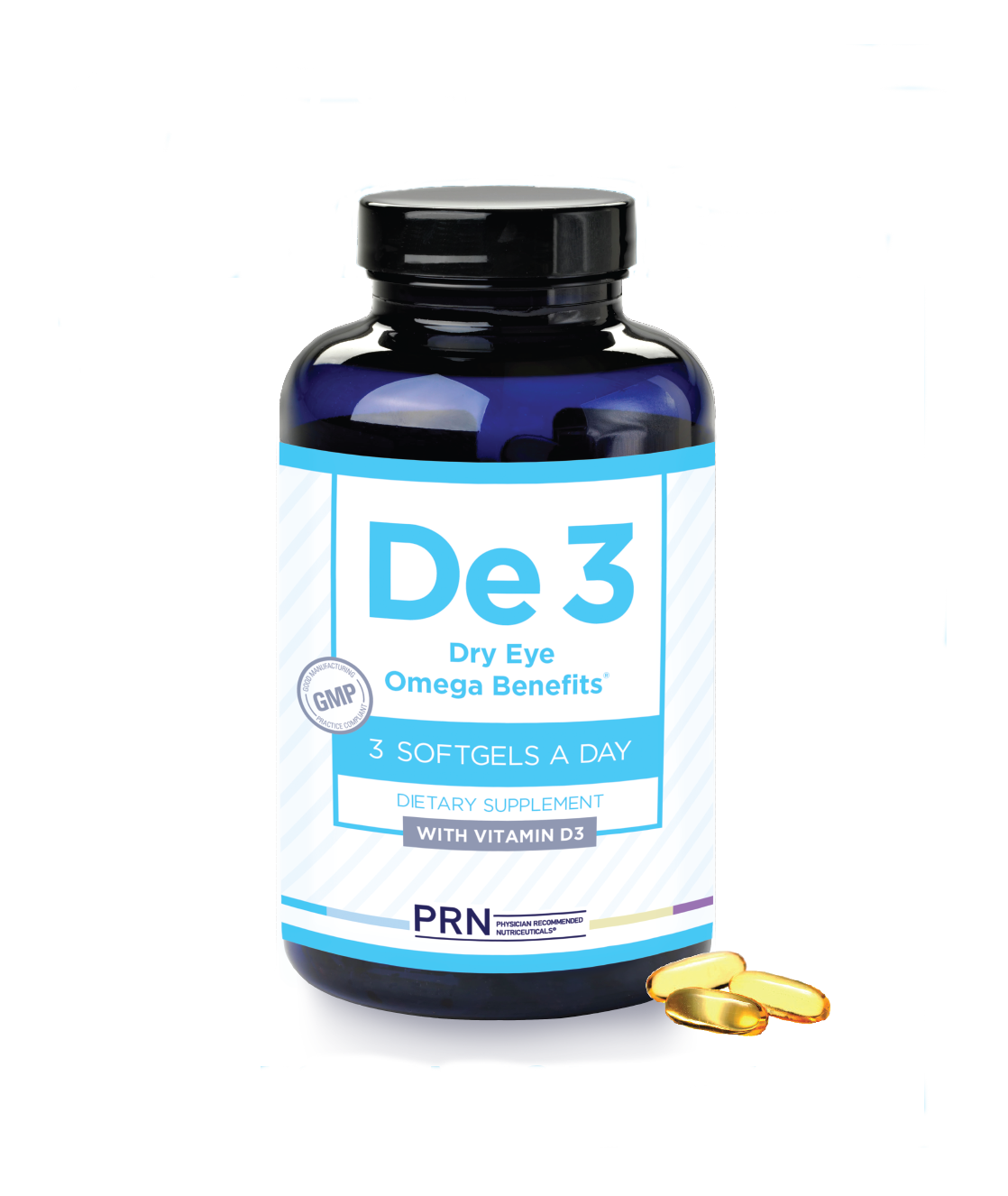 De 3 Dry Eye Omega Benefits 270 Softgels