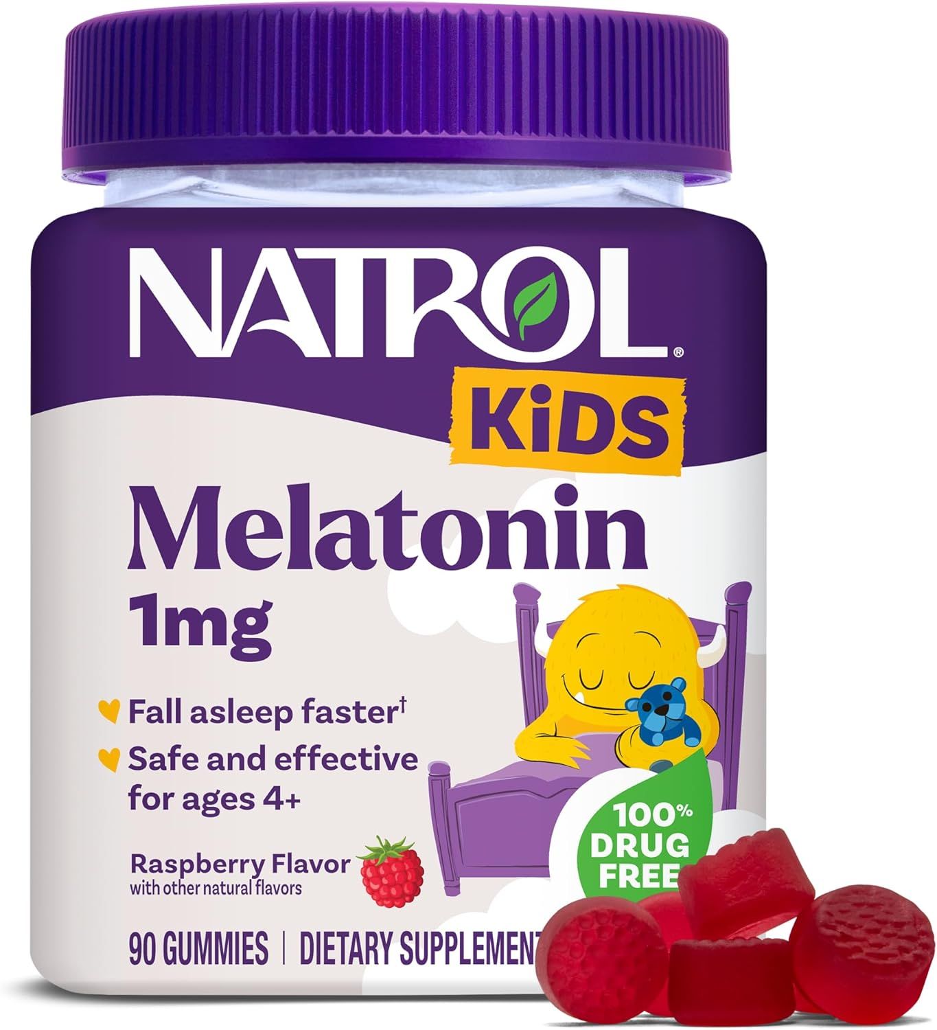 Natrol Melatonin 1mg Kids Berry Gummies 90ct