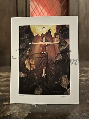 Art by Lara "Ascension of Lady Macbeth" Print