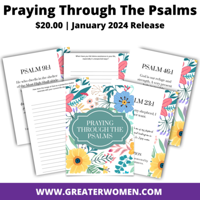 Praying Through The Psalms Journal (Pre-Order)
