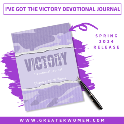 I've Got The Victory Devotional Journal (Pre-Order)
