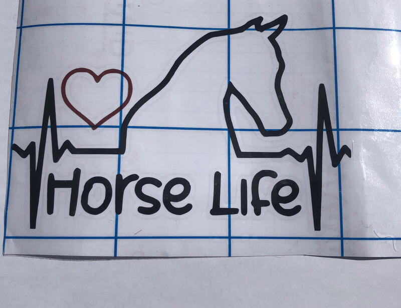 Horse Life Decal