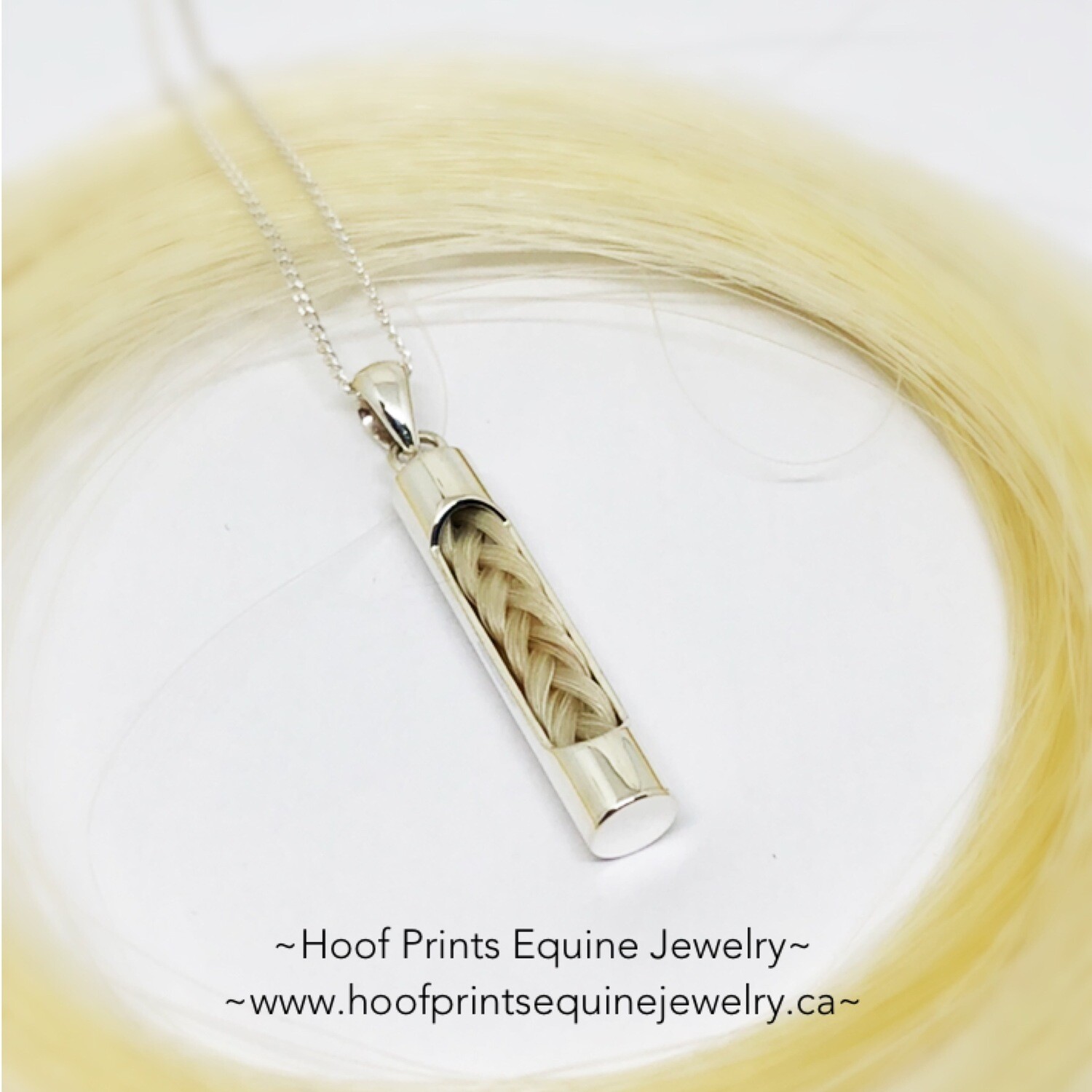 Sterling Tube Pendant