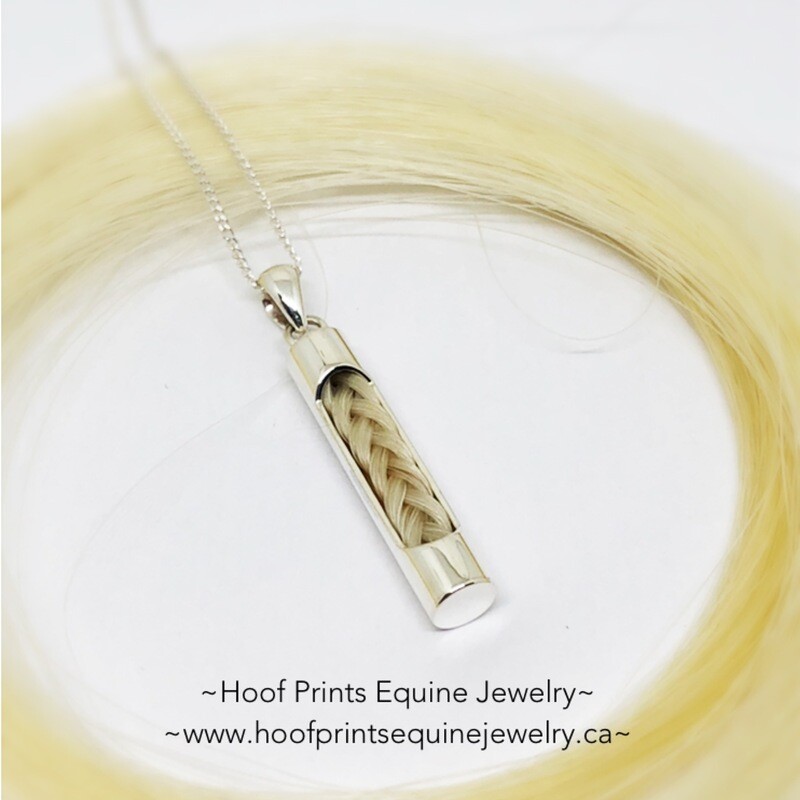 Sterling Tube Pendant