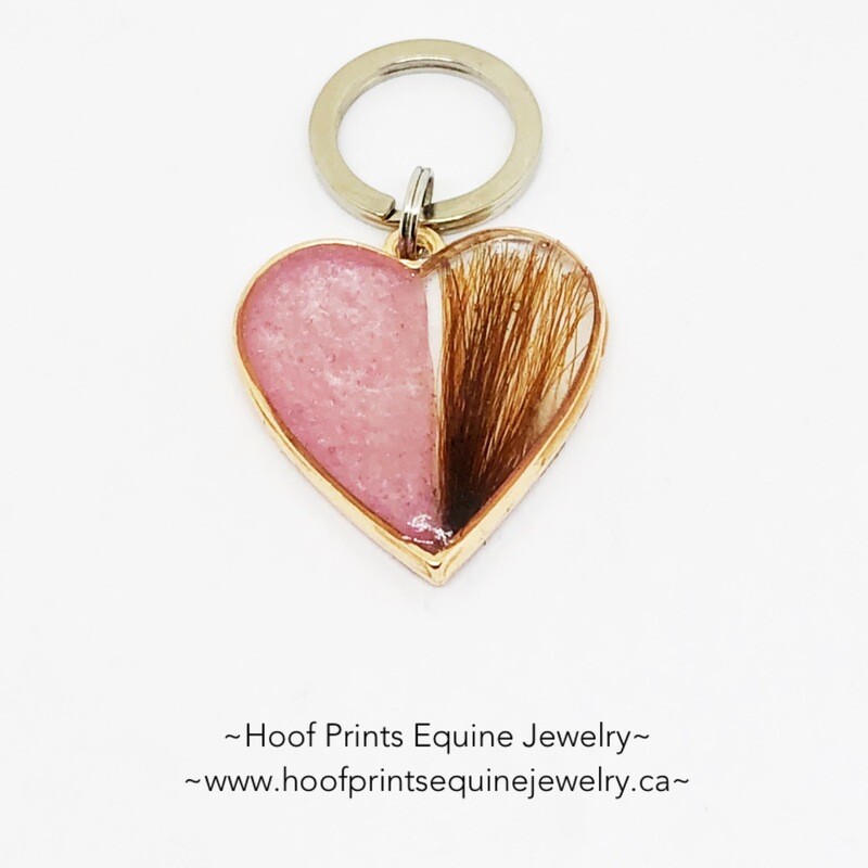 Resin Heart Pendants