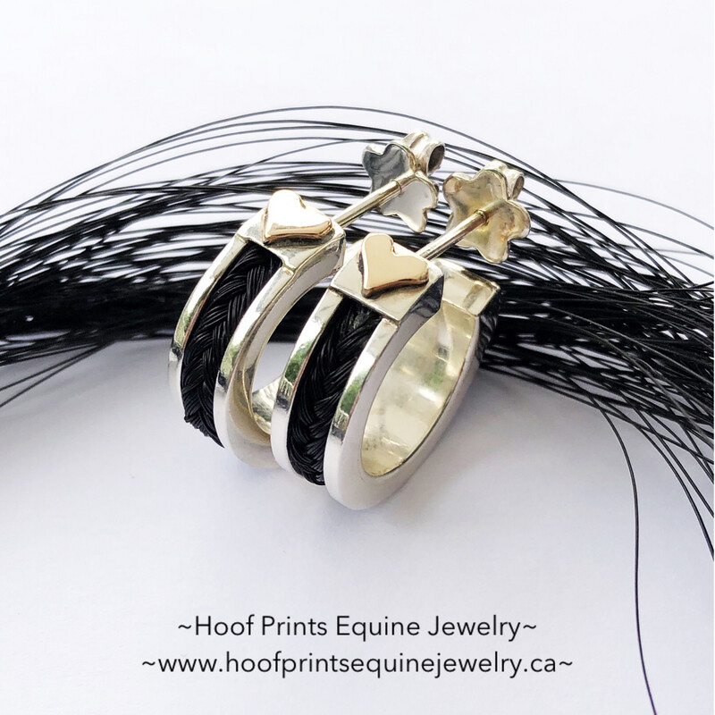 Foal Heart Earrings