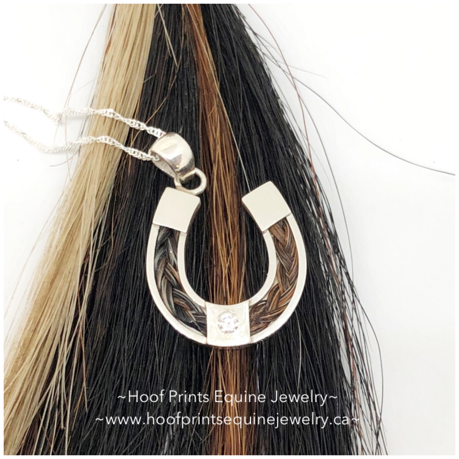 DIY Horseshoe Pendant