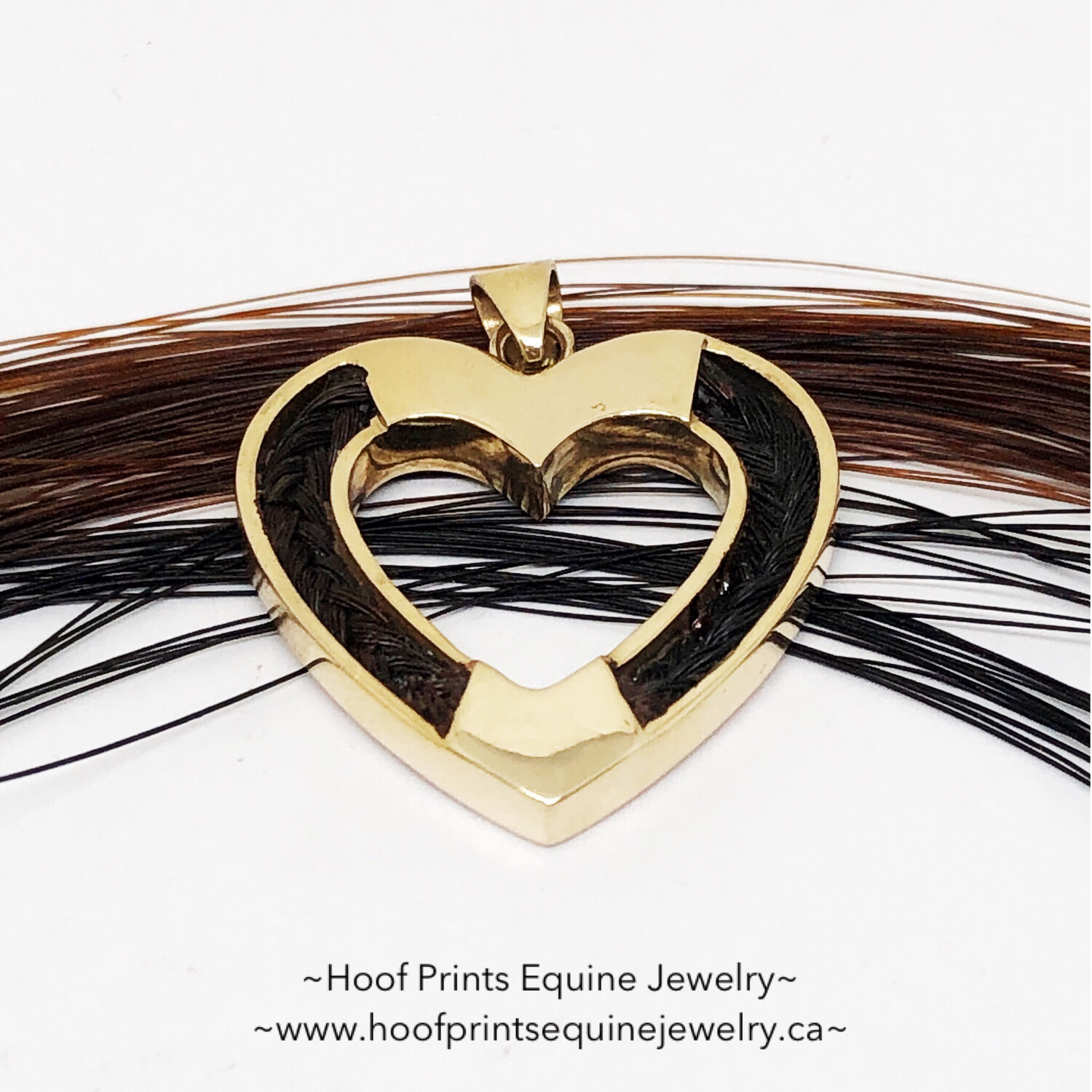10K Solid Gold Heart