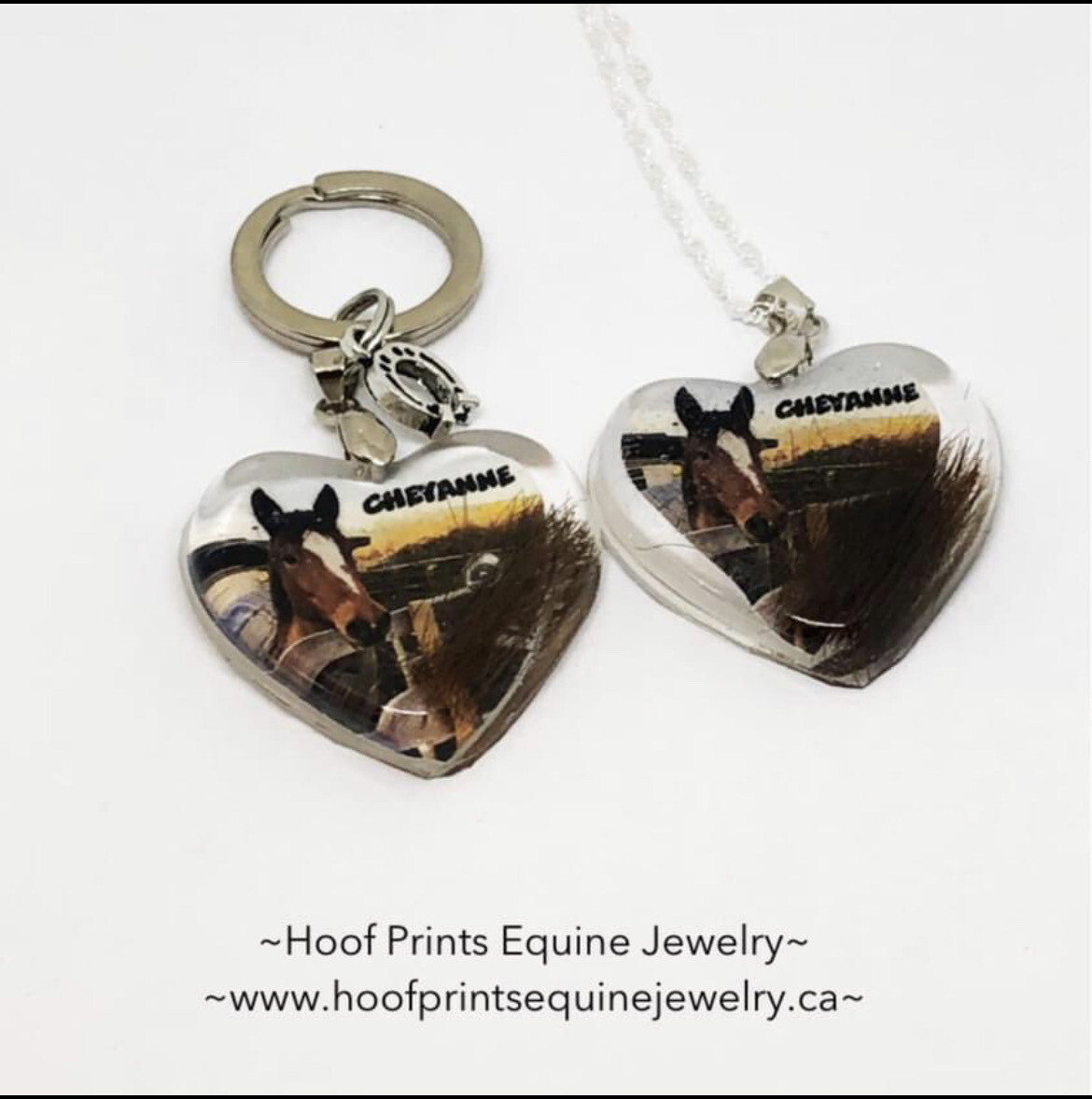 Resin Photo Keychain