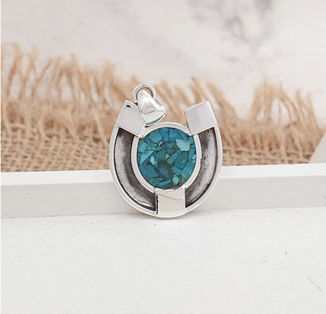 Turquoise Horseshoe
