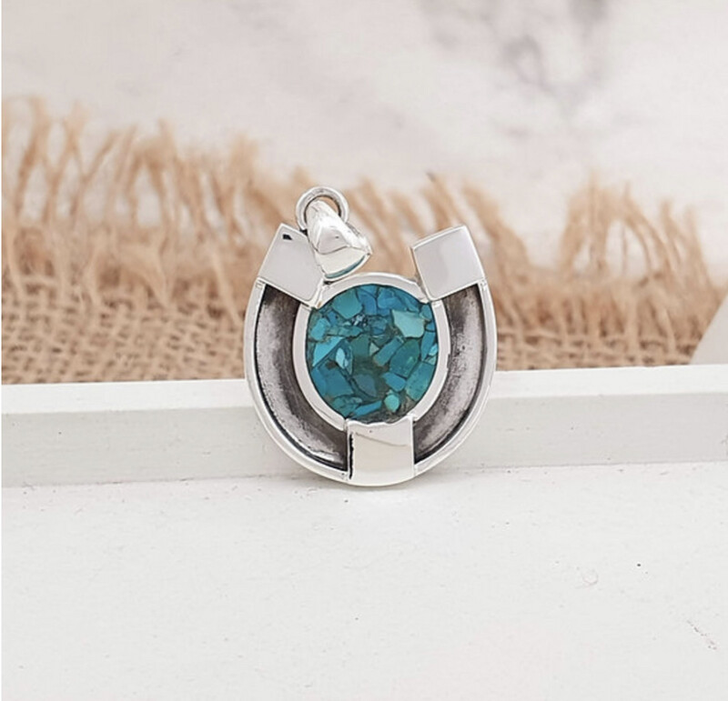 Turquoise Horseshoe