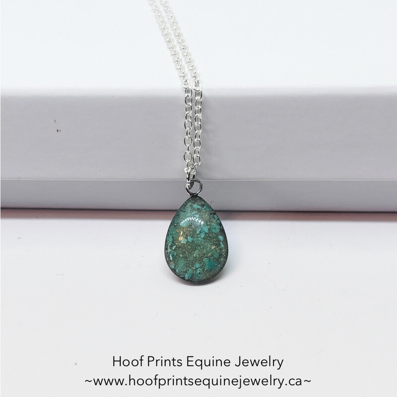 Stainless Steel Resin Necklace