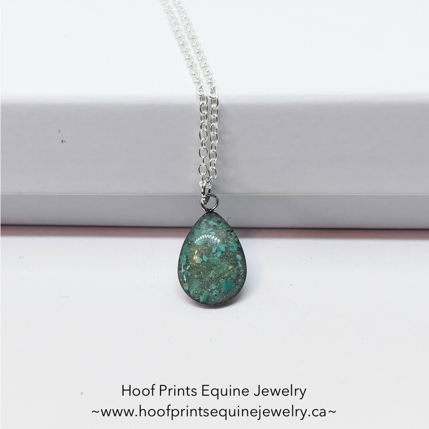 Stainless Steel Resin Necklace