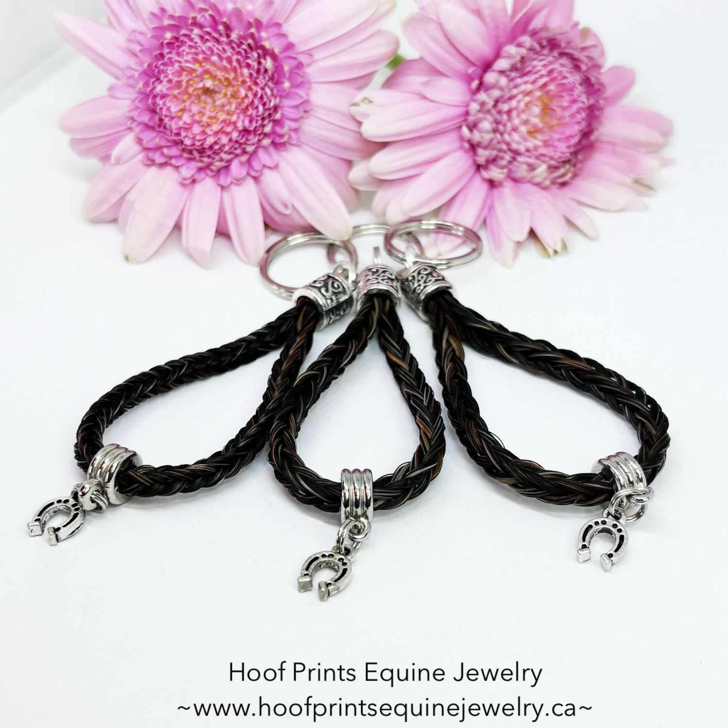 Braided Fobs with Charms
