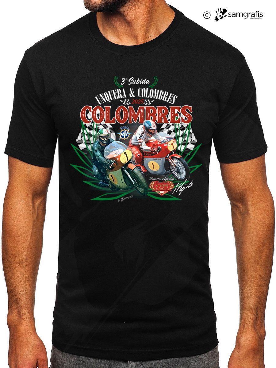 Camiseta Motos Subida 2025  Giacomo Agostini